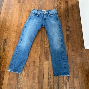 Agolde Women's Blue Straight-Leg Jeans amber 26